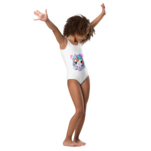 Farah's People - All-Over Print Kids Swimsuit